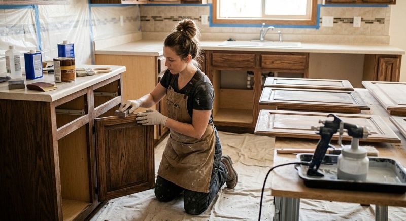 Cabinets Refinishing in Kokomo, IN